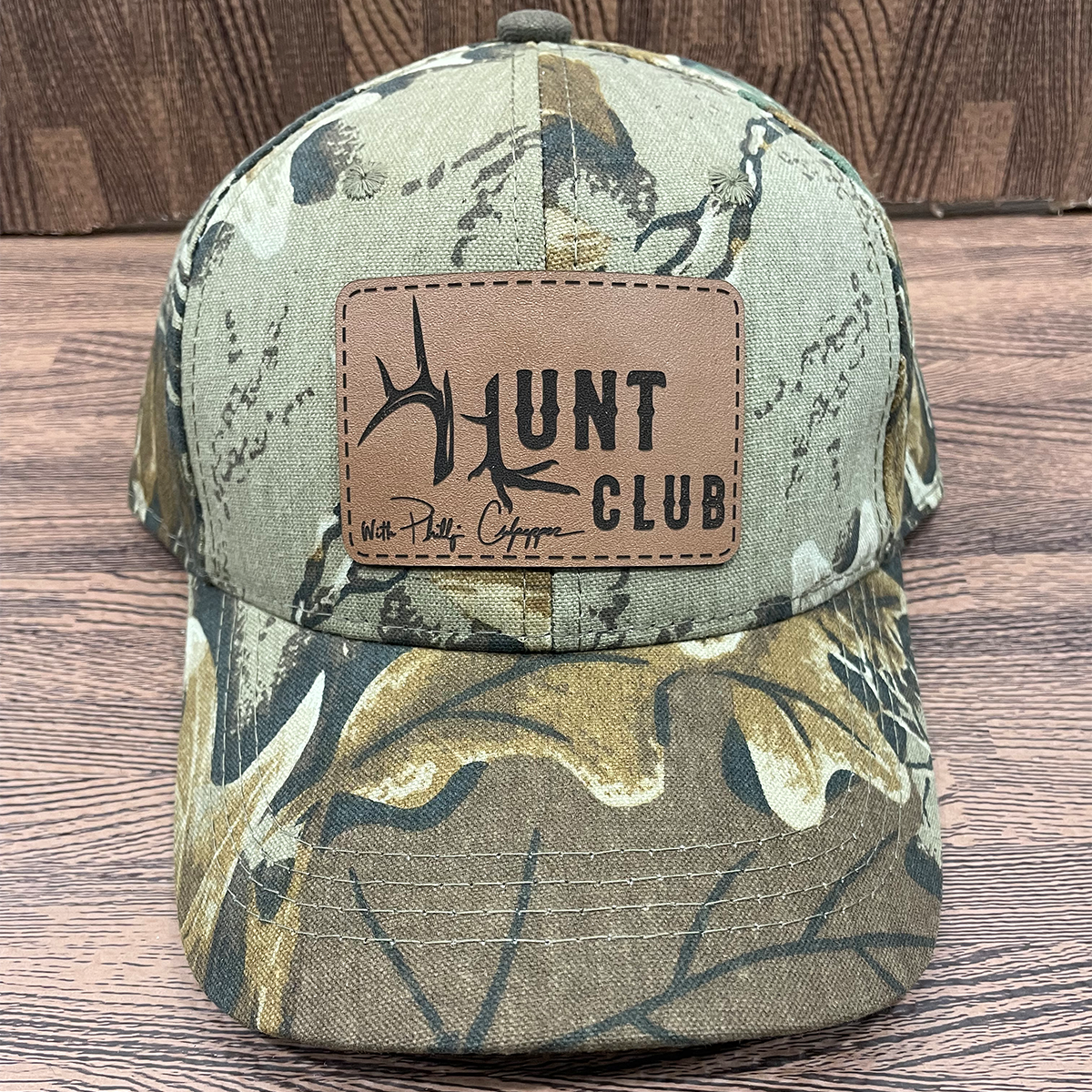 HUNT CLUB REALTREE ADVANTAGE CAMO TRUCKER HAT (HC LEATHER PATCH) – Hunt  Club with Phillip Culpepper